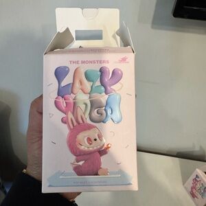 Lazy Yoga labubu the Monsters blind box